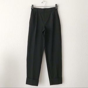 bershka turn up leg pants